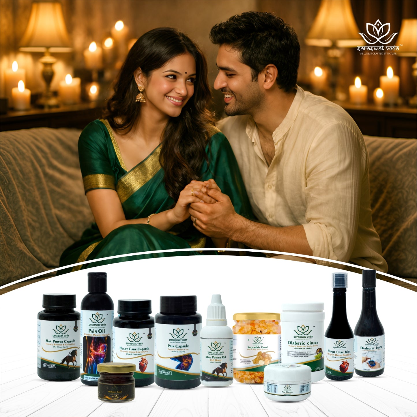 Men’s Sexual Wellness Ayurvedic Kit – Strength, Stamina & Vitality Support