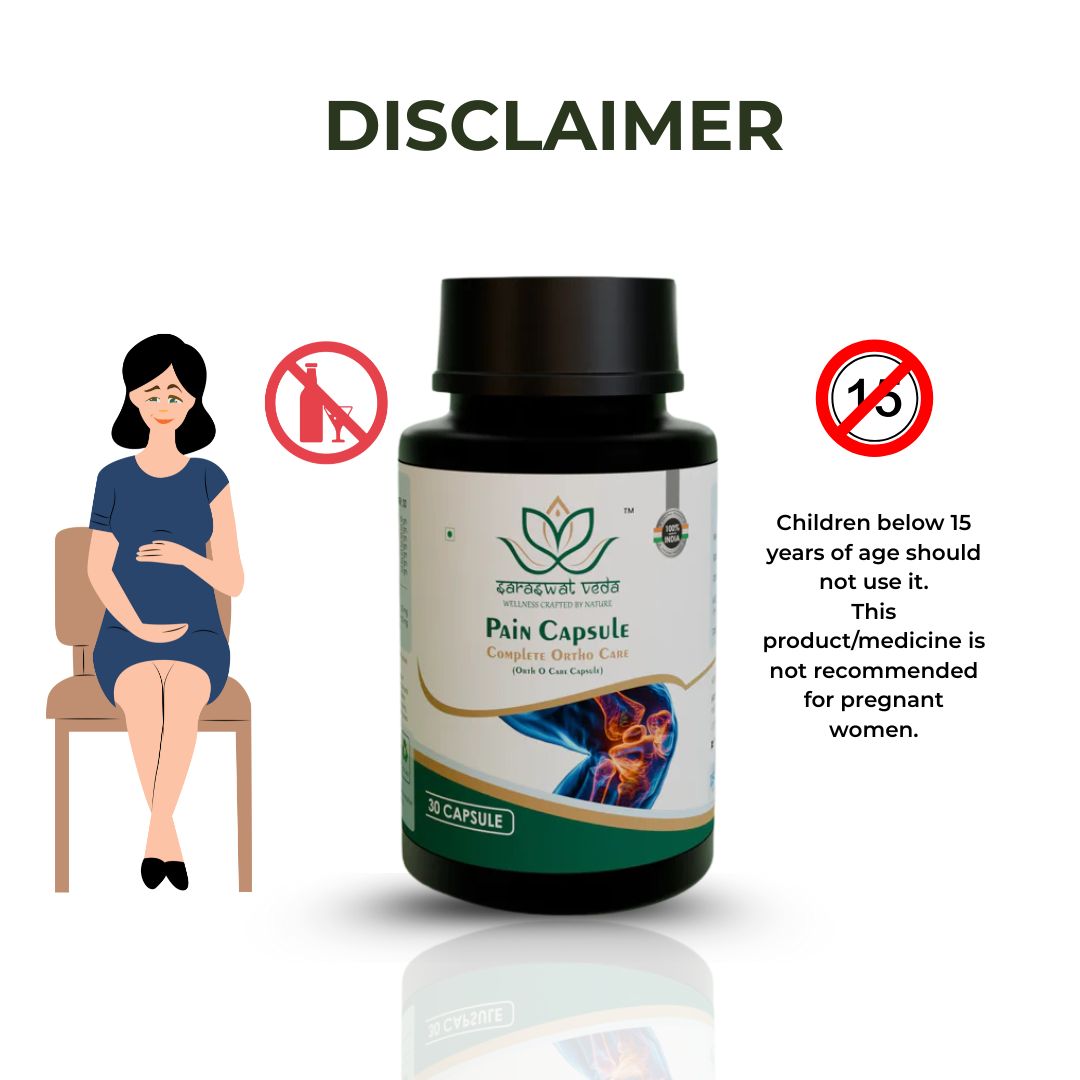 Pain Relief Ayurvedic Capsules – Joint & Muscle Support (30 Capsules)