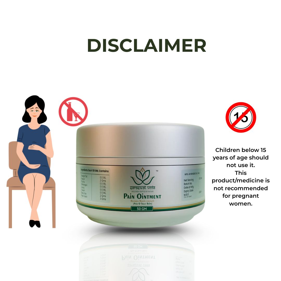 Pain O Treat Ayurvedic Balm – Joint & Muscle Pain Relief Ointment (50 g)