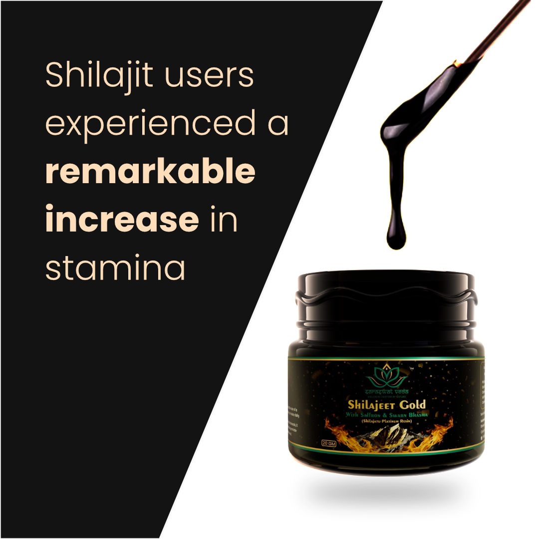 Shilajeet Gold (With Saffron & Swarn Bhasma)