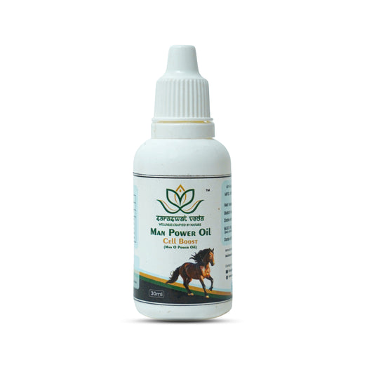 Man Power Ayurvedic Oil – Vitality & Energy Support (30 ml)
