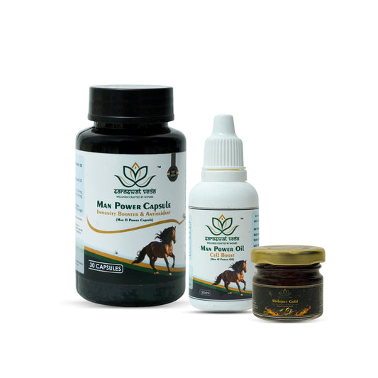 Men’s Sexual Wellness Ayurvedic Kit – Strength, Stamina & Vitality Support