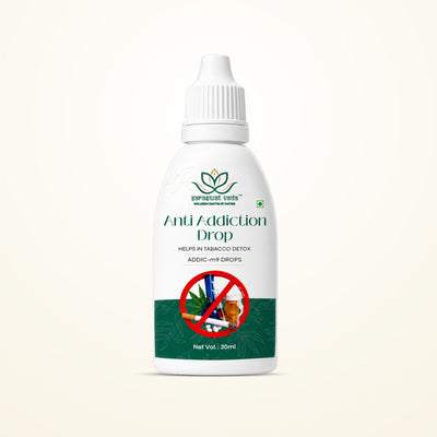 Saraswat Veda Anti Addiction Drops 30ML | Ayurvedic Herbal Detox & Wellness Support Formula
