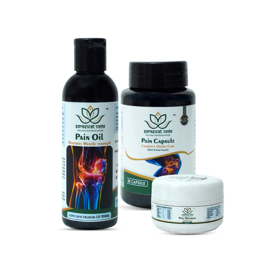 Pain Relief Ayurvedic Kit – Complete Joint & Muscle Care Combo