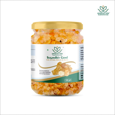 Sugandhit Gond Natural Ayurvedic Chew – Tobacco-Free Alternative (100g)