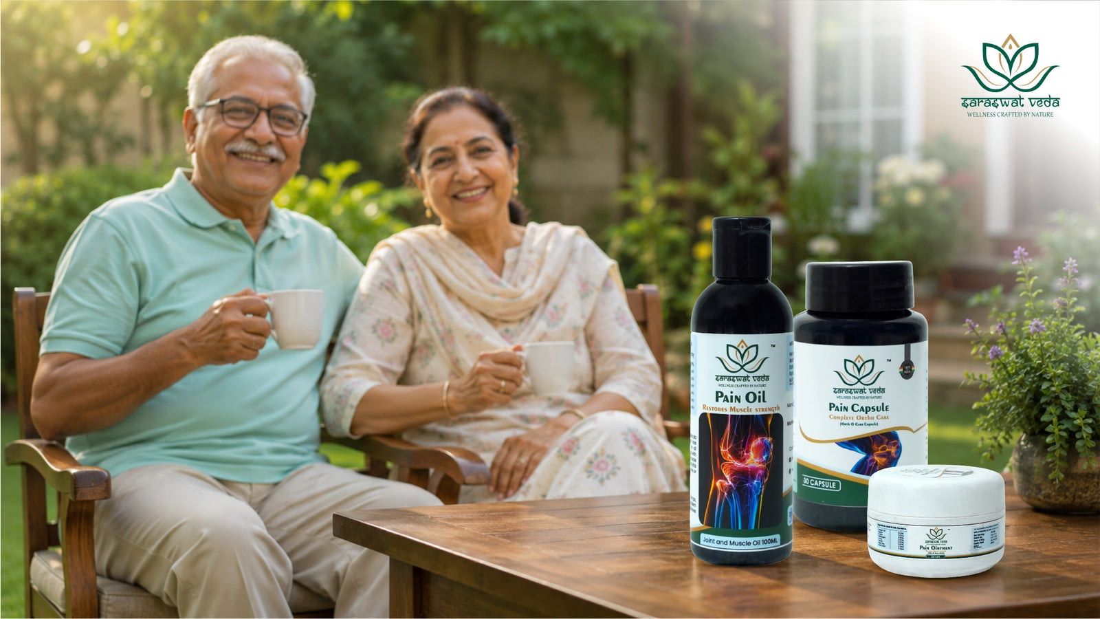 Pain Relief Ayurvedic Kit – Complete Joint & Muscle Care Combo