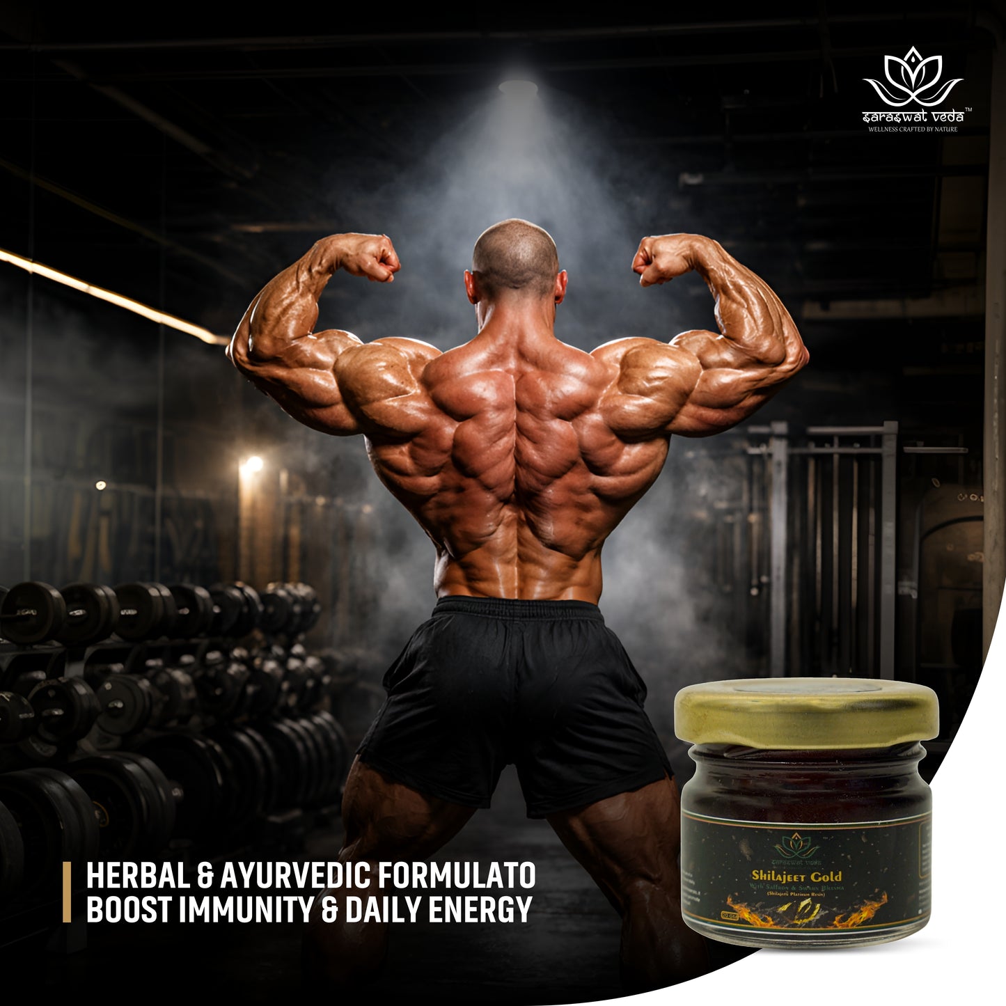 Shilajeet Gold Ayurvedic Supplement – Vitality & Mental Clarity Support (20 g)