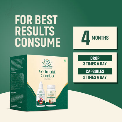 Vedmukt Combo | Ayurvedic Habit Freedom Kit Break the Habit. Reclaim Your Life. Naturally.