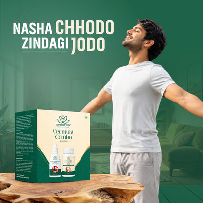 Vedmukt Combo | Ayurvedic Habit Freedom Kit Break the Habit. Reclaim Your Life. Naturally.