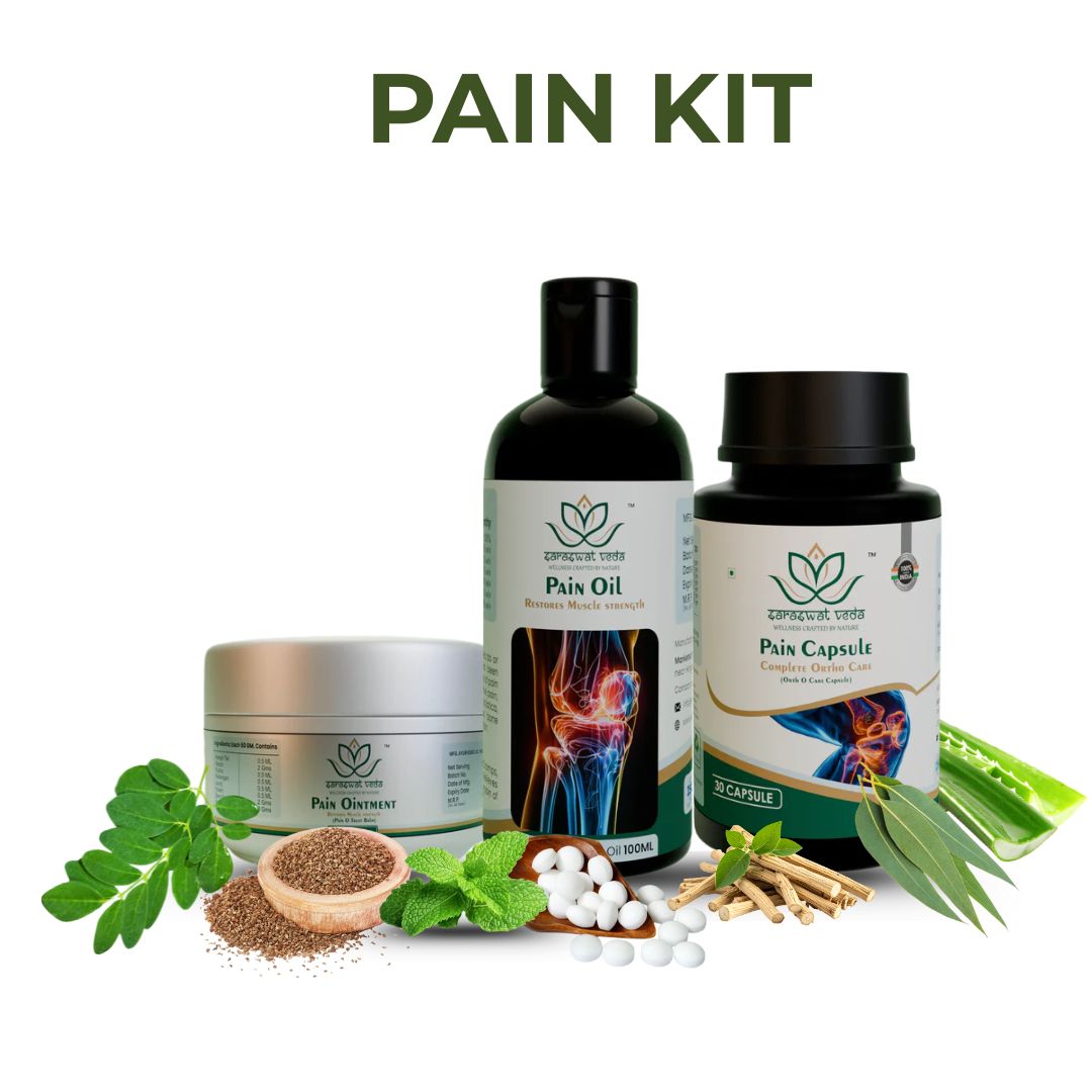 Pain Relief Ayurvedic Kit – Complete Joint & Muscle Care Combo