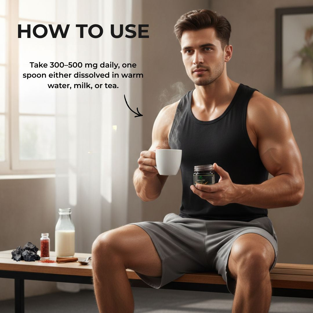 Shilajeet Gold Ayurvedic Supplement – Vitality & Mental Clarity Support (20 g)