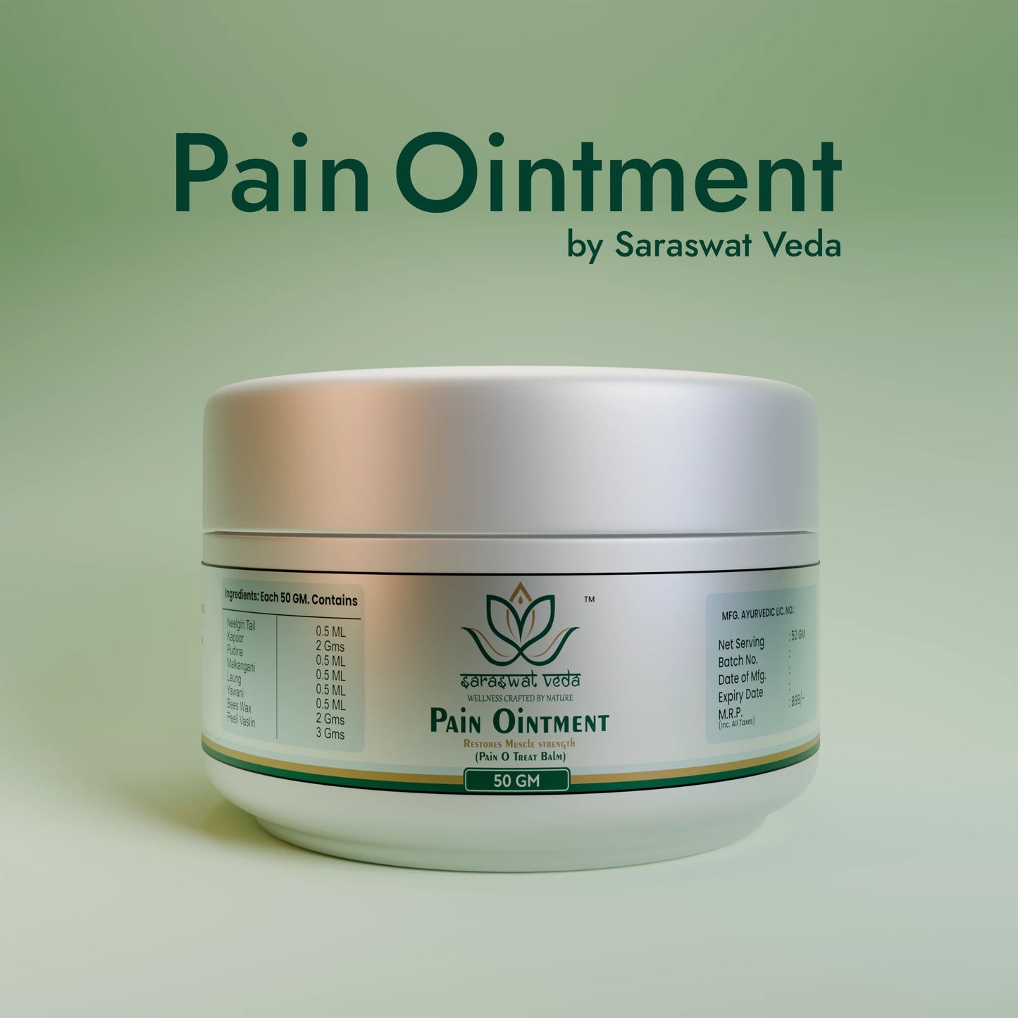 Pain O Treat Balm (Pain Ointment)