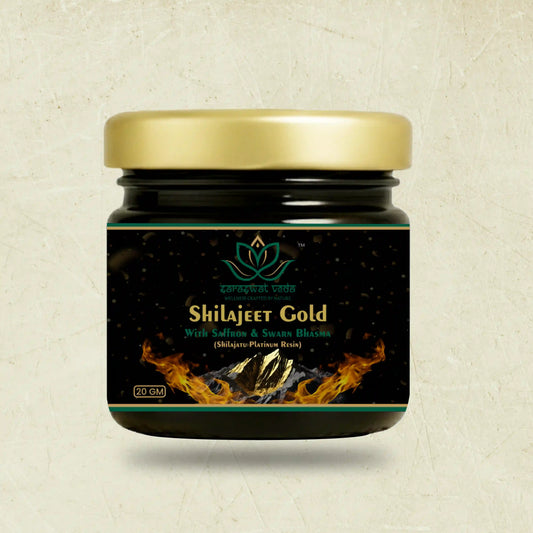 Shilajeet Gold (With Saffron & Swarn Bhasma)