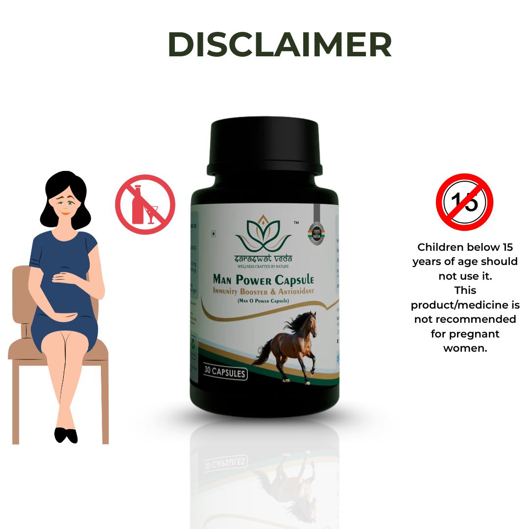 Man O Power Ayurvedic Capsules – Vitality, Energy & Stamina Support (30 Capsules)