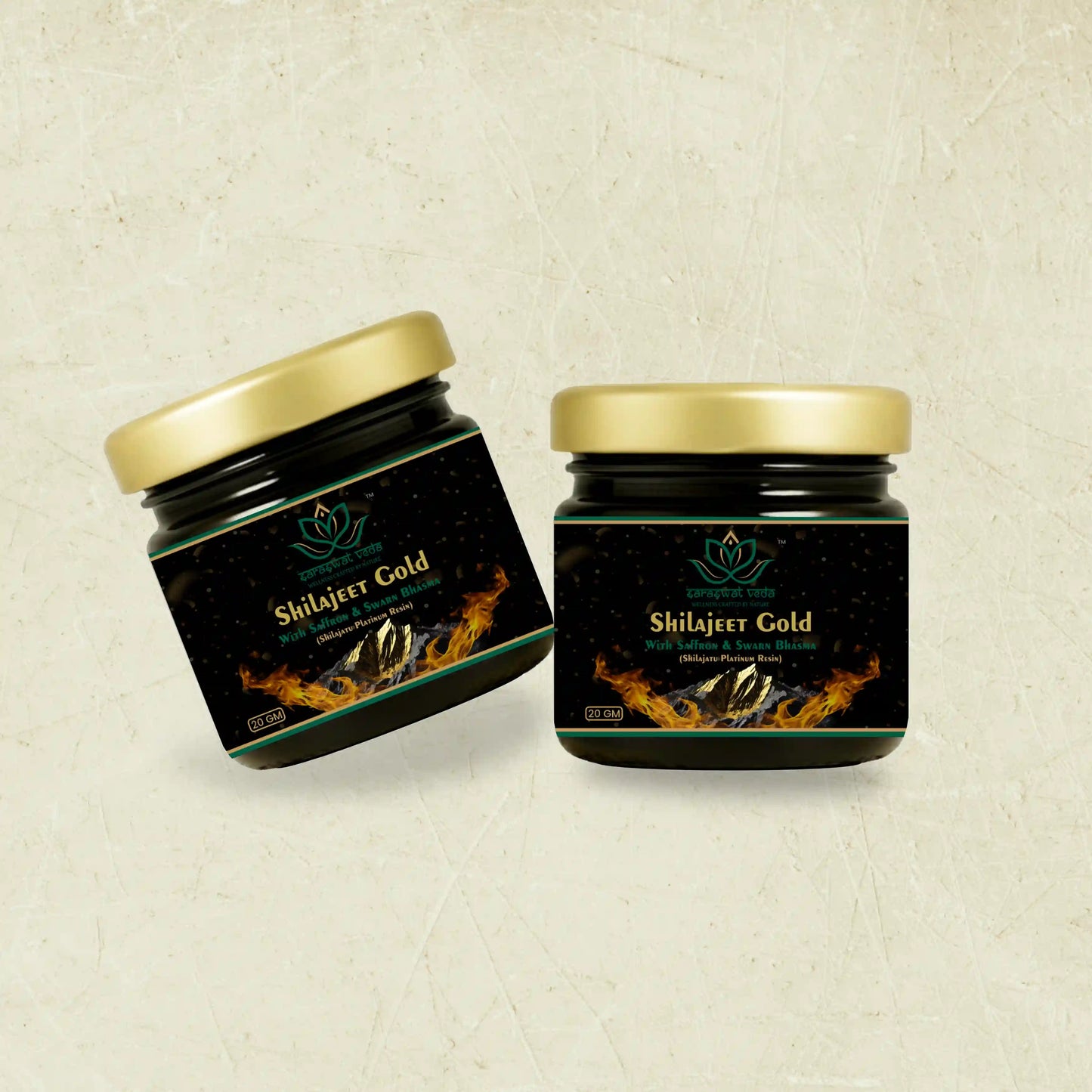 Shilajeet Gold (With Saffron & Swarn Bhasma)