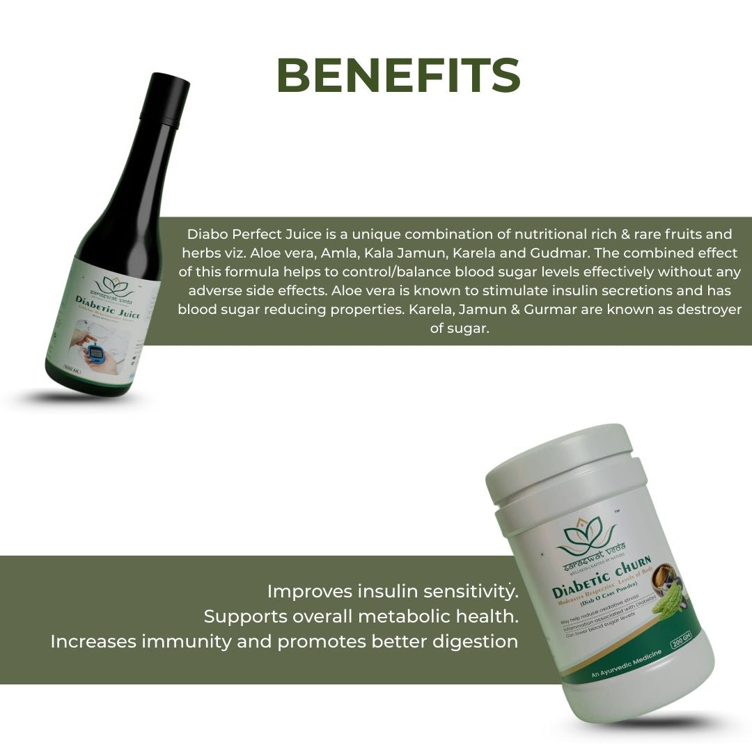 Diabetic Care Ayurvedic Kit – Blood Sugar & Metabolic Support Combo