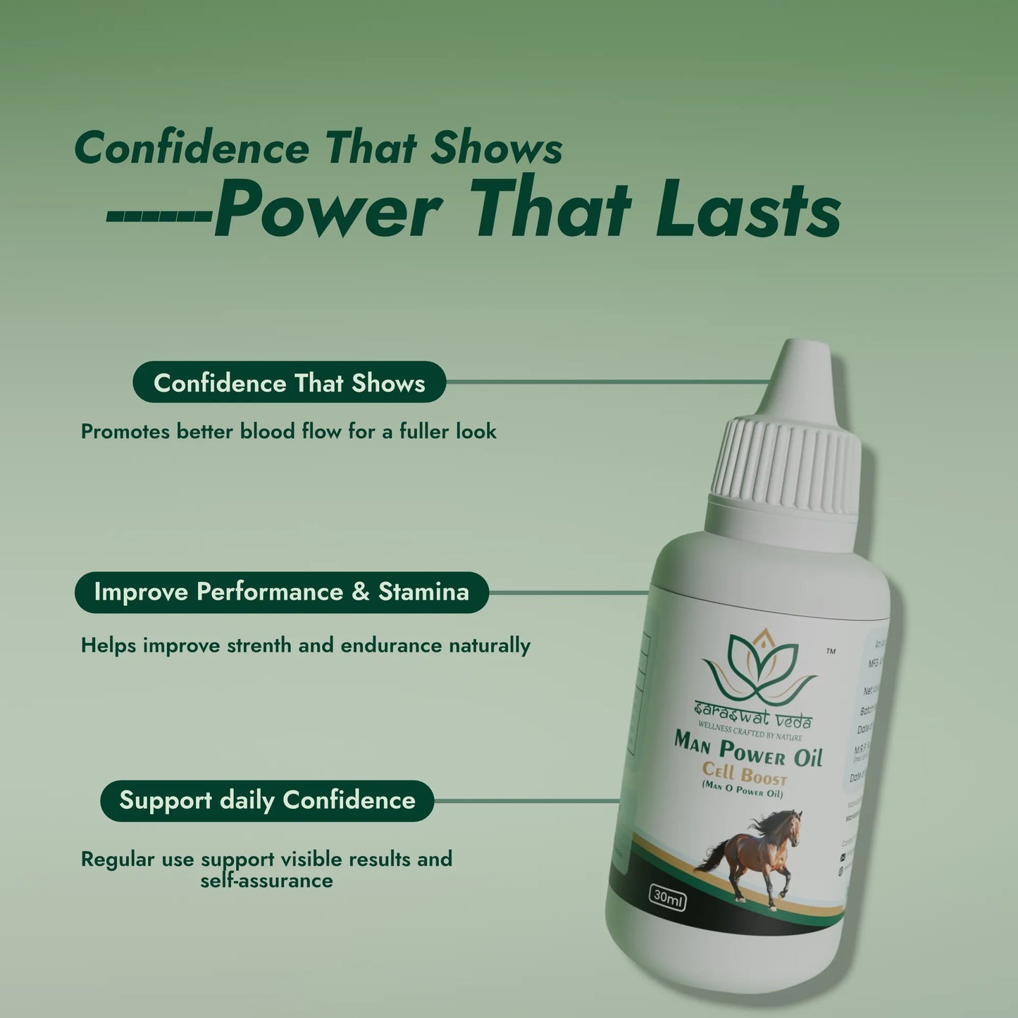 Man Power Oil (Cell Boost) - 30 ml