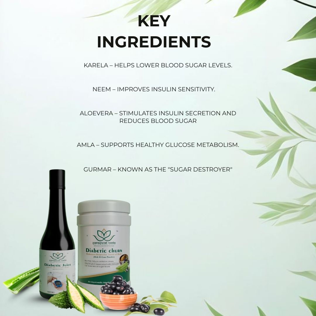 Diabetic Care Ayurvedic Kit – Blood Sugar & Metabolic Support Combo