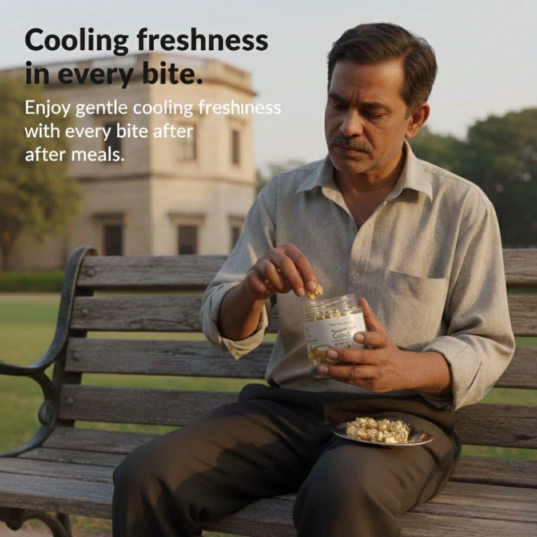 Sugandhit Gond Natural Ayurvedic Chew – Tobacco-Free Alternative (100g)