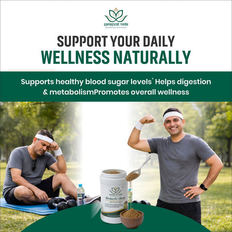 Diabetic Churn Ayurvedic Powder – Blood Sugar Support (200 g)