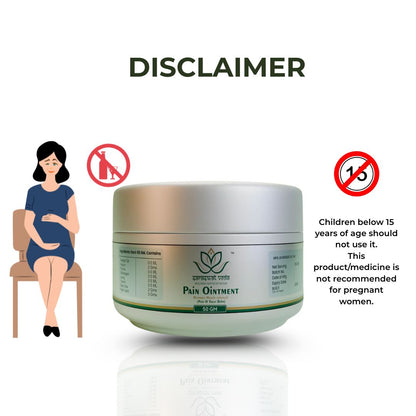 Pain O Treat Ayurvedic Balm – Joint & Muscle Pain Relief Ointment (50 g)