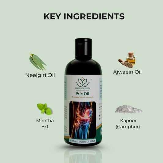 Joint & Muscle Ayurvedic Oil – Pain Relief and Mobility Support (100 ml)