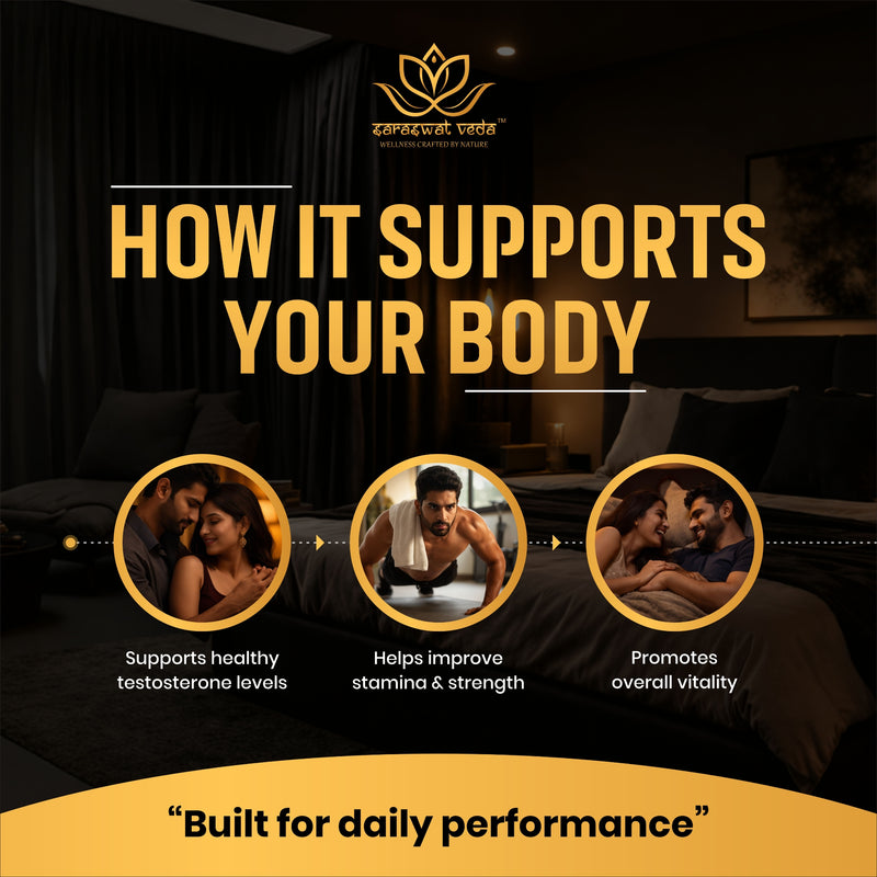 Man O Power Ayurvedic Capsules – Vitality, Energy & Stamina Support (30 Capsules)