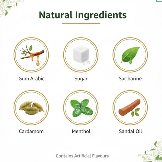 Sugandhit Gond Natural Ayurvedic Chew – Tobacco-Free Alternative (100g)