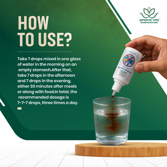 Saraswat Veda Anti Addiction Power Combo