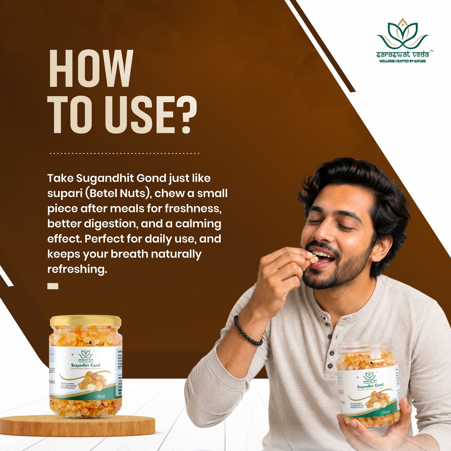Saraswat Veda Anti Addiction Power Combo