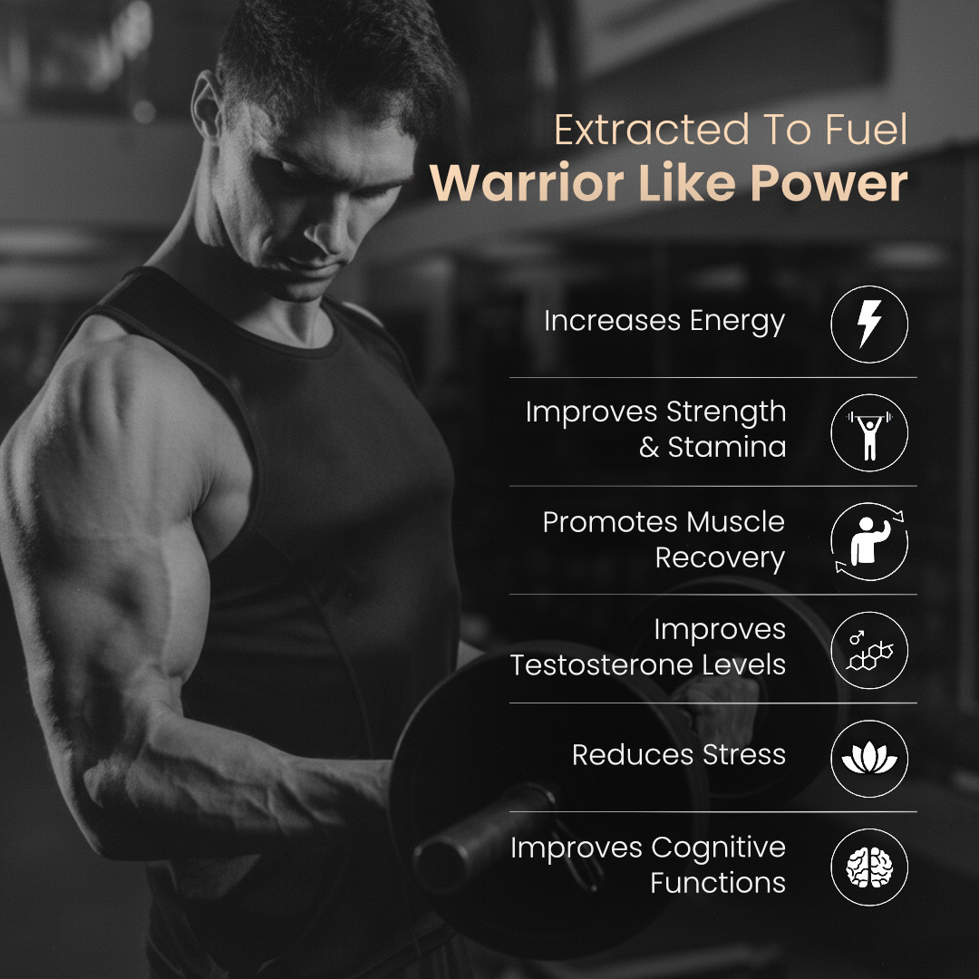 Shilajeet Gold (With Saffron & Swarn Bhasma)